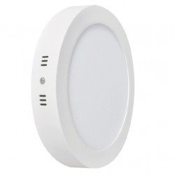 LUMINARIA LED PANEL 18W CIRC. SUP. 6500K 85-265V DB LED2023