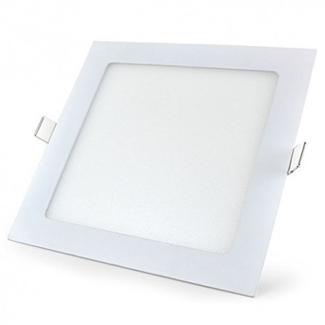 LUMINARIA LED PANEL 9W CUAD. P/EMB 6000K STAR LIGHT