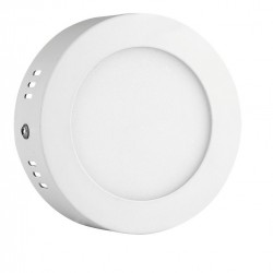 LUMINARIA LED PANEL 6W CIRC. 4" SUP 127-277V LED0501 JIFU LIGHTING