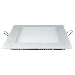 LUMINARIA LED PANEL 9W CUAD. 5" P/EMB 127-277V LED0303 JIFU LIGHTING