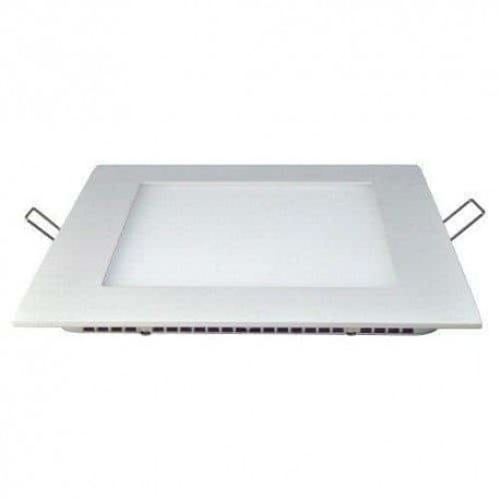 LUMINARIA LED PANEL 9W CUAD. 5" P/EMB 127-277V LED0303 JIFU LIGHTING