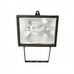 REFLECTOR HALOG. NEGRO 150W C/B  3S-150 DB LU01091