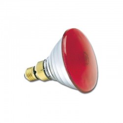BOMBILLO PAR 38 120V. ROJO MARCA FERMETAL REF-35