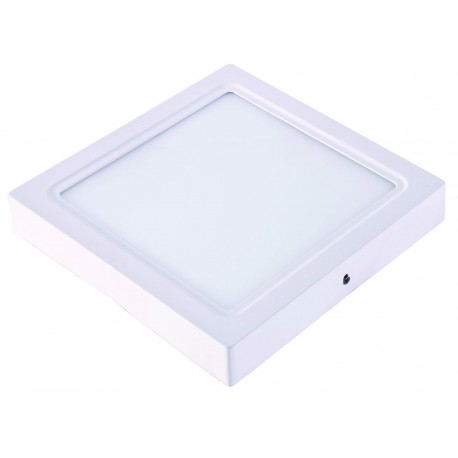 LUMINARIA LED PANEL 24W CUAD. SUP. 6500K 85-265V DB LED2034