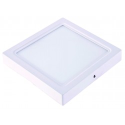 LUMINARIA LED PANEL 6W CUAD. 4" SUP 127-277V LED0601 JIFU LIGHTING
