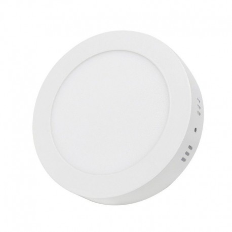 LUMINARIA LED PANEL 12W CIRC. 6" SUP 127-277V LED0502 JIFU LIGHTING