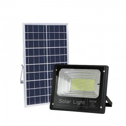 REFLECTOR LED 200W 85-285V 6500K C/PANEL SOLAR JIFU LIGHTING