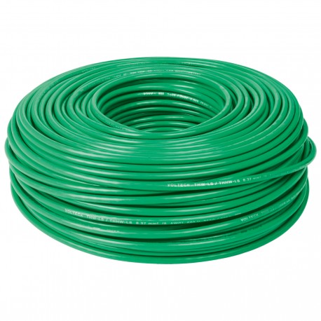 CABLE 8 AWG THW 90 600 VERDE SIGMA