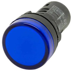 LUZ PILOTO LED 22MM 220/230V AZUL GE 246991