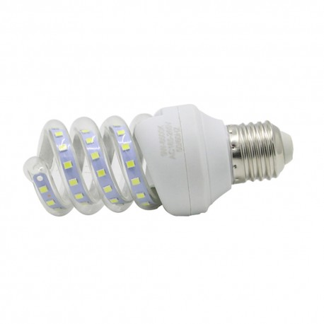 BOMBILLO AHORRADOR ESPIRAL LED MINI 7W E27 65K CLASSIC LUX